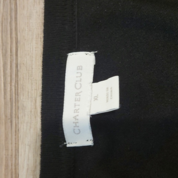 Charter Clubs Floral sequin Cardigan. - Picture 3 of 5